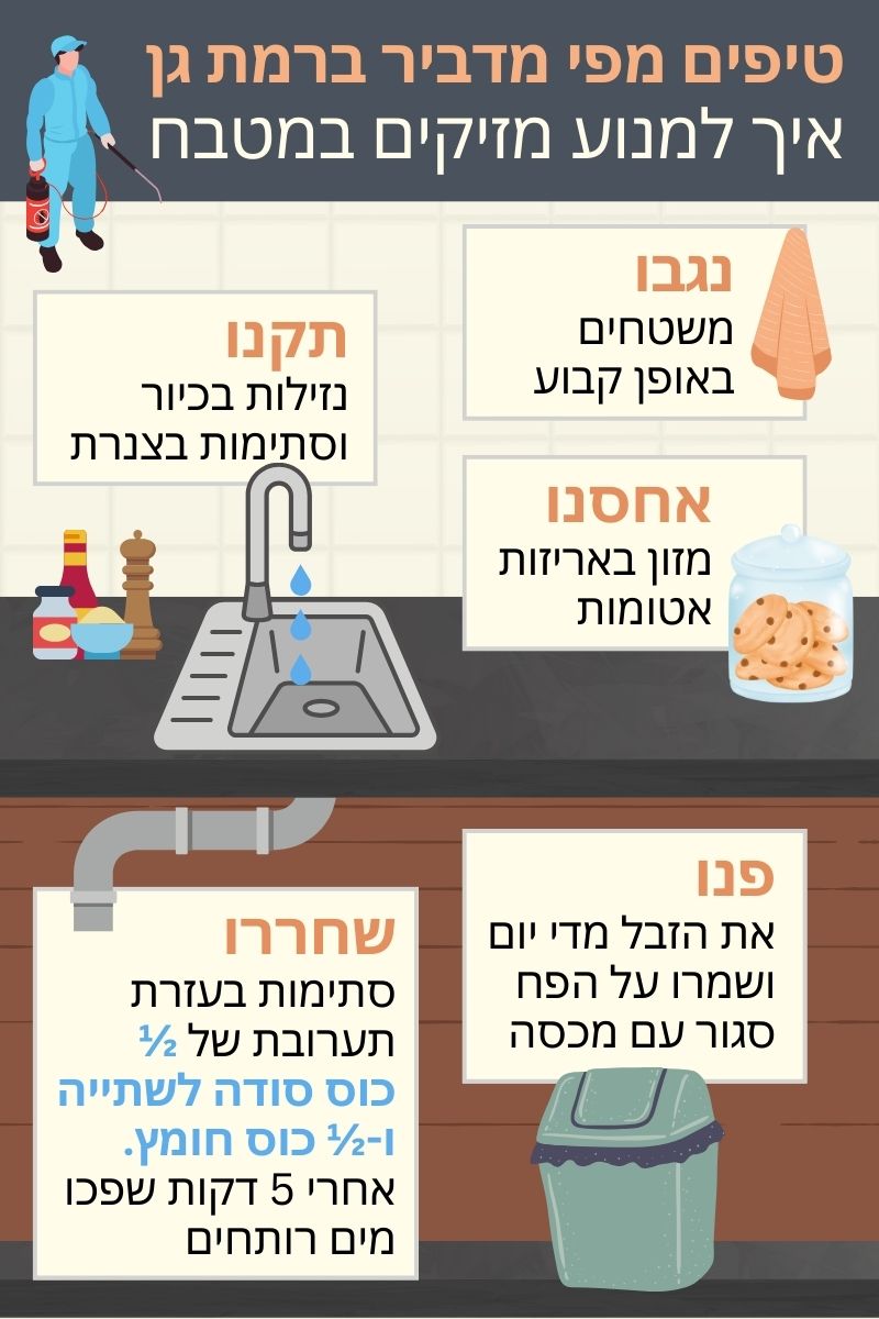 טיפים של מדביר ברמת גן